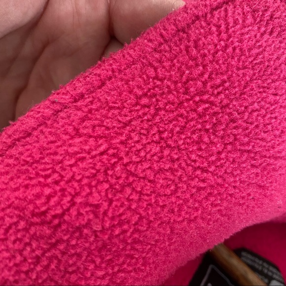 The North Face Pink Denali Fleece Pink/Grey Jacket size small - Picture 8 of 8